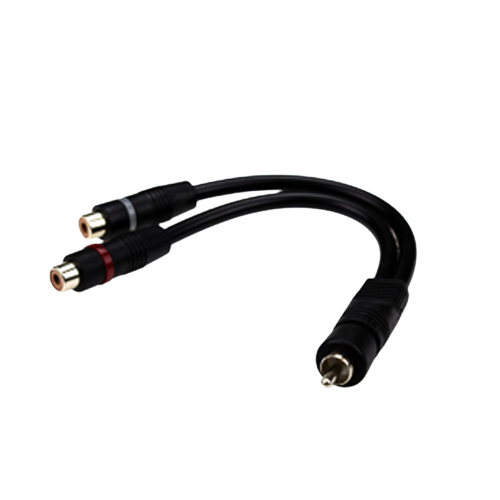 CABO EM Y RCA MACHO PARA 2 RCA FEMEA DE 0,20 CM